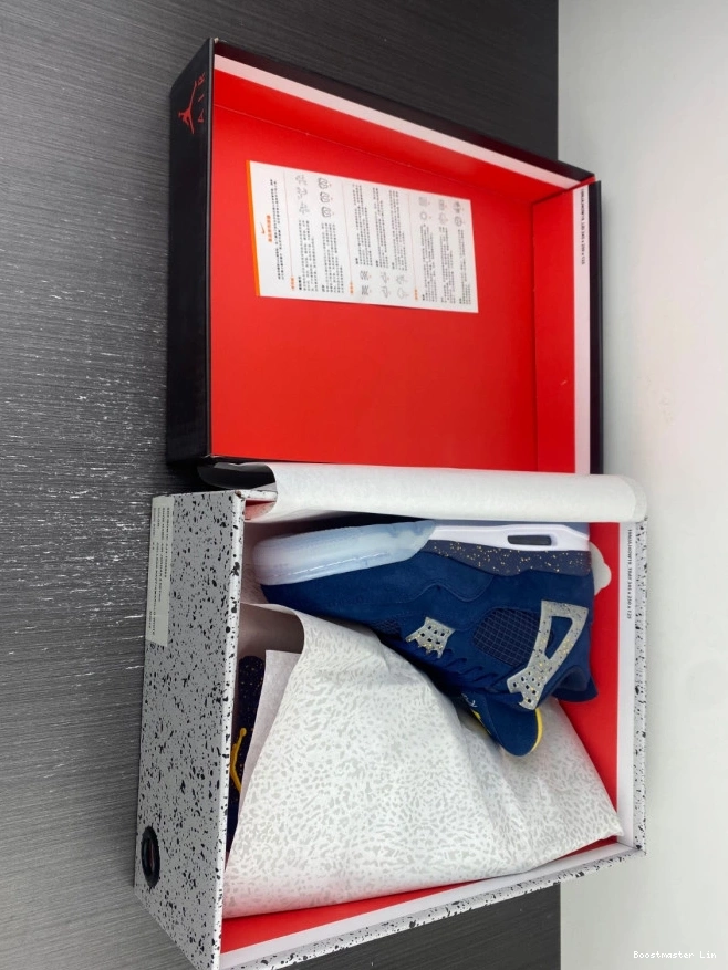 Boostmaster lin Retro Air (PE) 4 AJ4-1036660 Michigan Jordan 0716